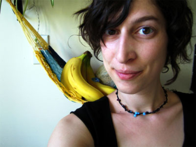 My new necklace, plus some bananas