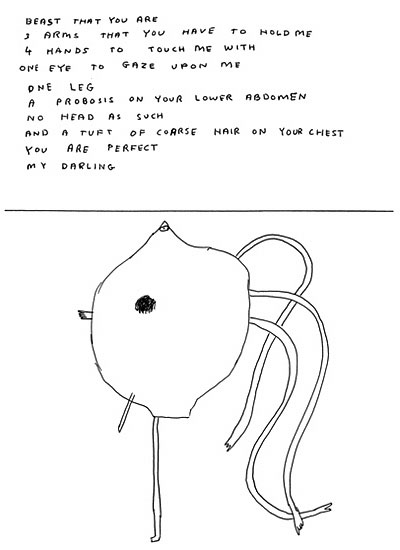Beast That You Are, by David Shrigley