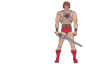 He-man on my desktop